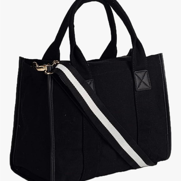 Stylish Black Tote Bag